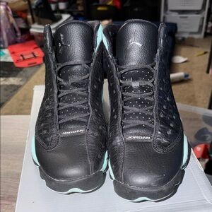 Jordan 13 - Retro Black Island Green